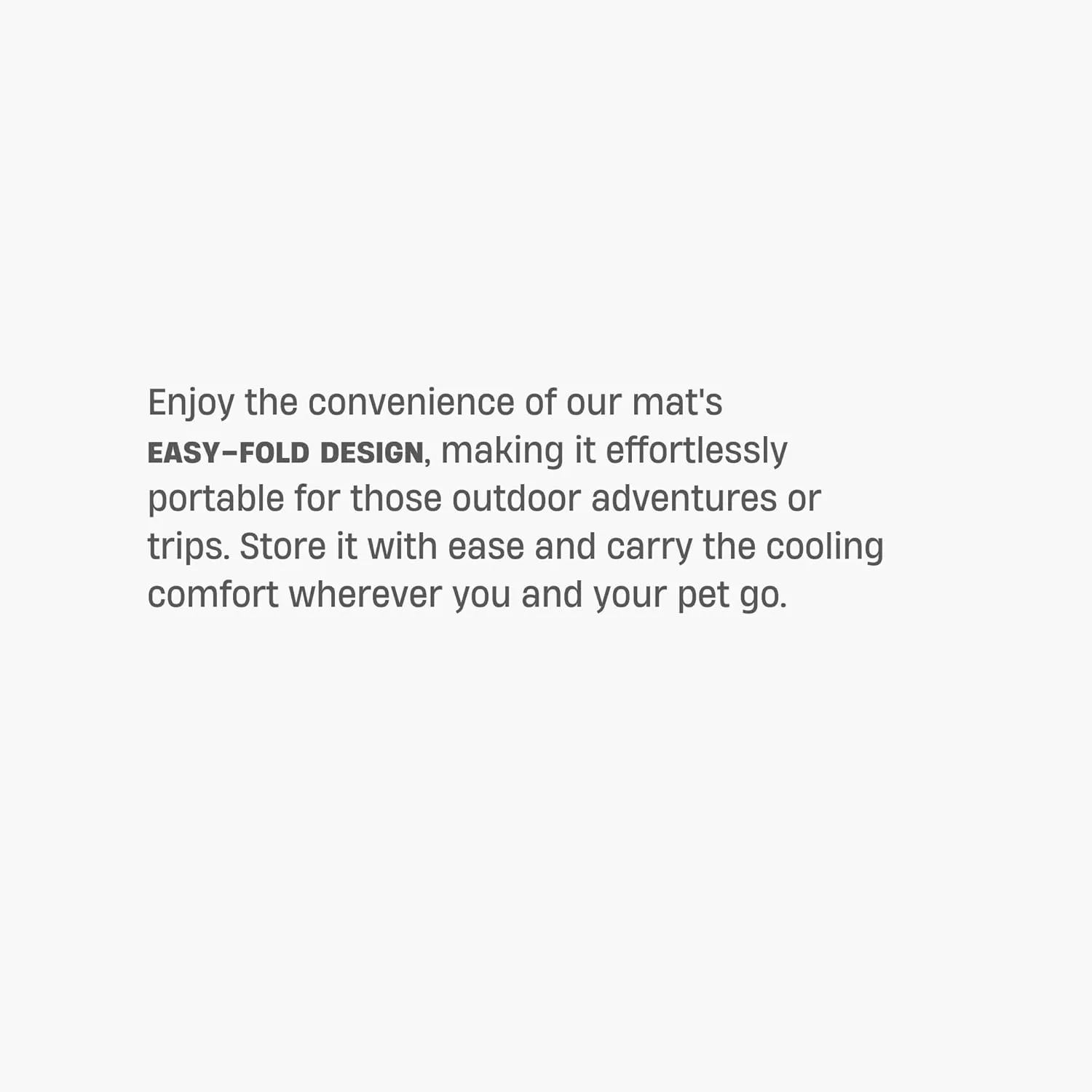 DF Co. Dog Cooling Mat for Summer | Automatic Cooling, Easily Foldable, Non-Toxic Gel Interior | Sky Blue, Size L