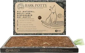 Disposable Training Pads, Multi Use Leak-Proof and Odor Control Puppy Pee Pads | 30 x 20 Standard Pee Pads for Dogs | Natural Bark Potty Pads for Dogs - Dog Housebreaking & Puppy Supplies