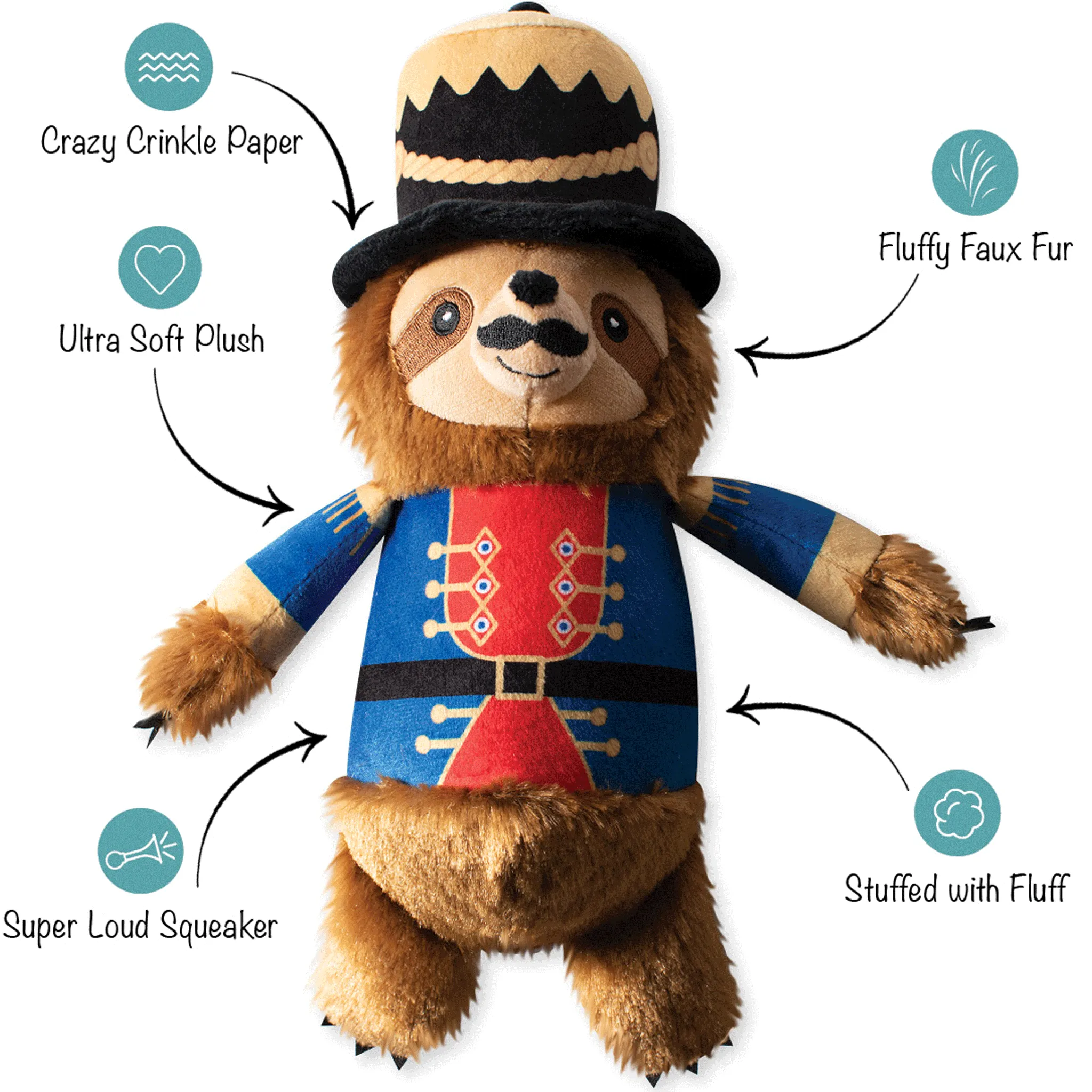Fringe I Crush a Lot - Dog Toy