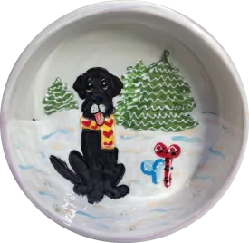 Frosty The Snow Paws Holiday Pet Bowl