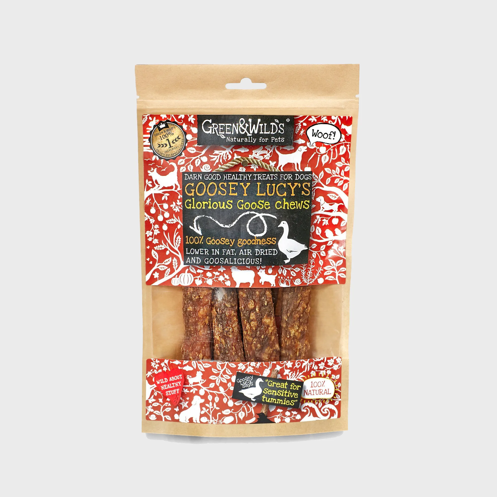 Goosey Lucy's Goose Chews 100g