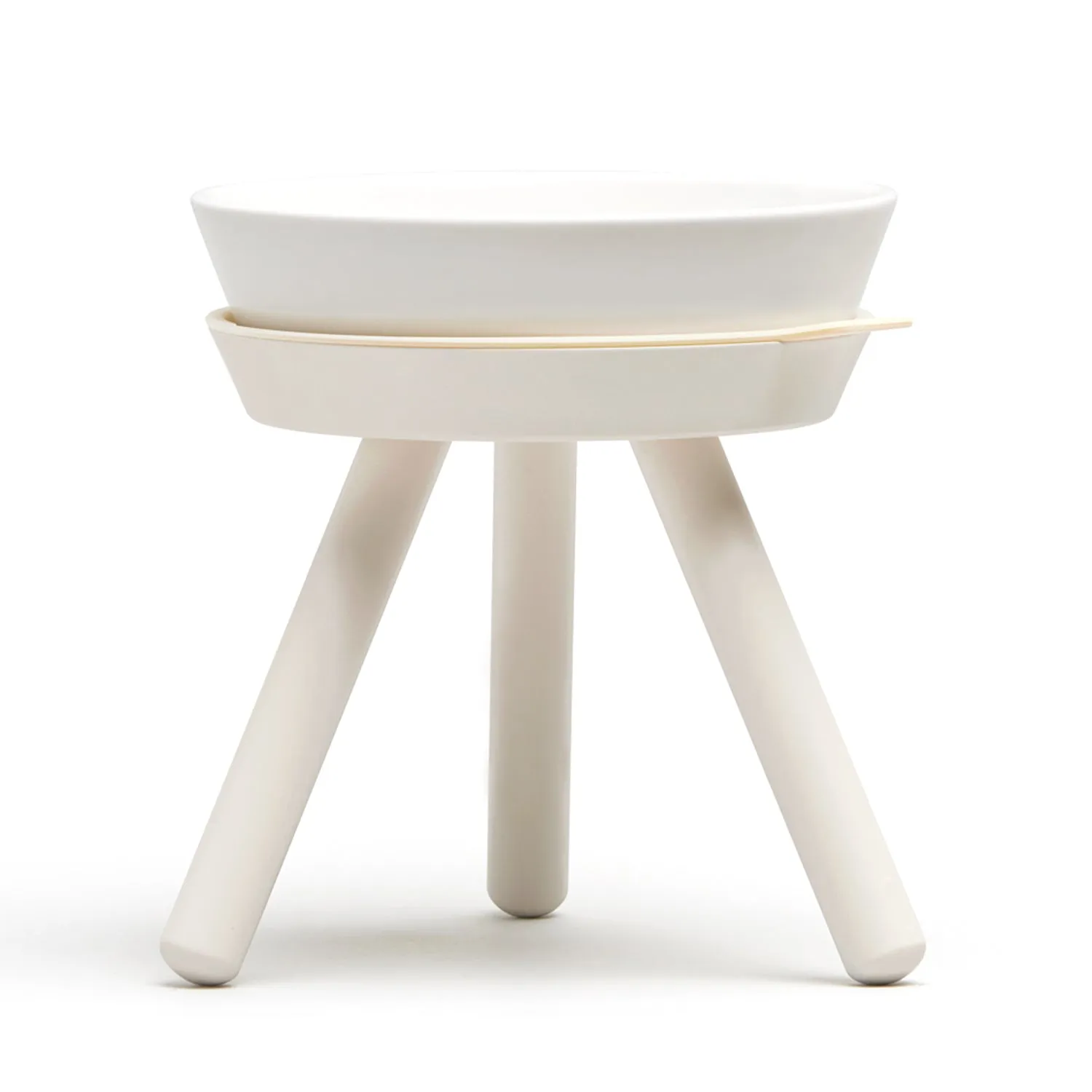 Oreo Pet Table with Bowl - Tall