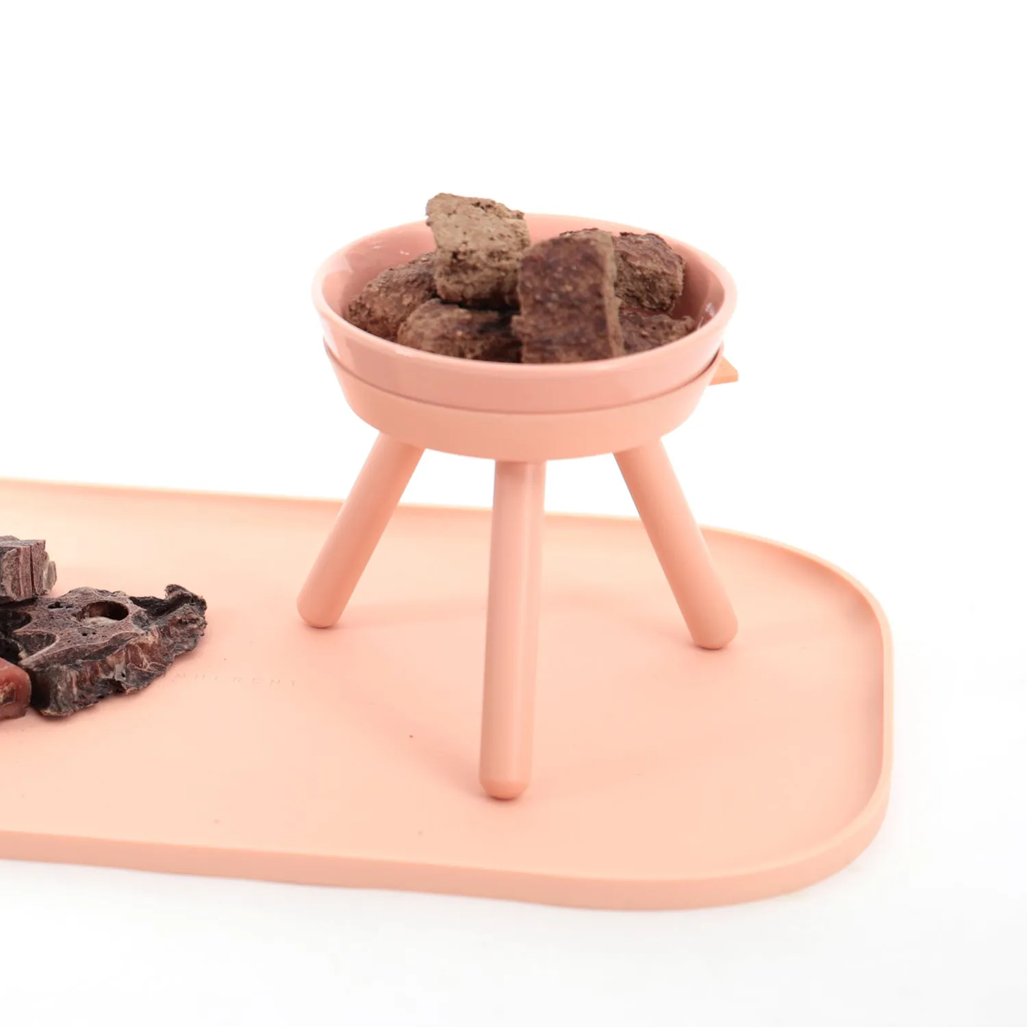 Oreo Pet Table with Bowl - Tall