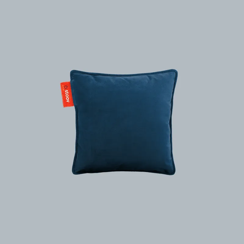Ploov | 45x45 Velvet - Juniper Blue