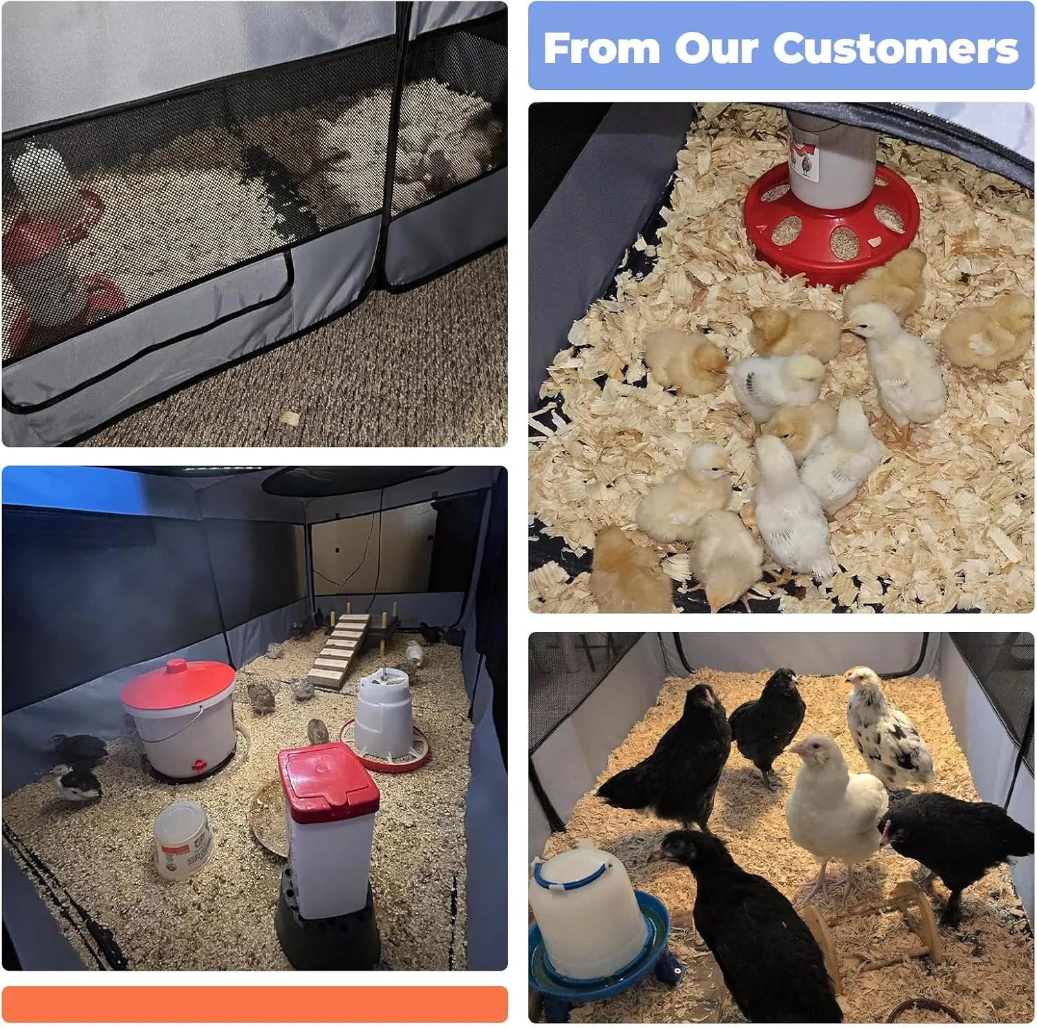 Small Animals Playpen Pop up Small Pet Cage Enclosure Hutch Kennel Tent Chick Run Brooder Box Coop Portable Foldable Outdoor Yard Fence for Kitten Ferret Puppy Guinea Pig Rabbit Hamster Chinchillas