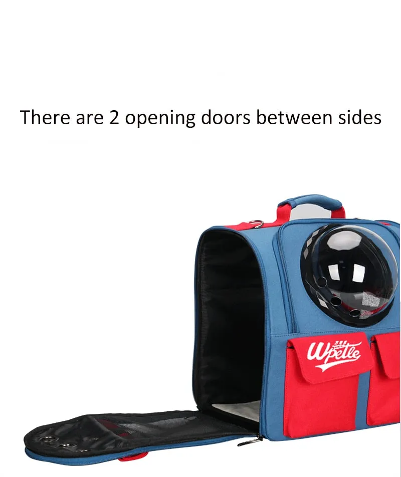TEEK - Foldable Astronaut Pet Transport Capsule Backpack