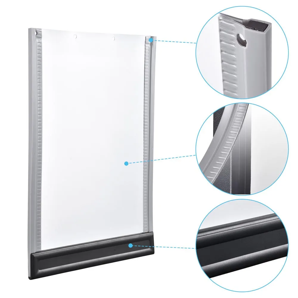 TheLAShop Pet Door Flap Replacement 2ct/Pack 12.8 x 17.3