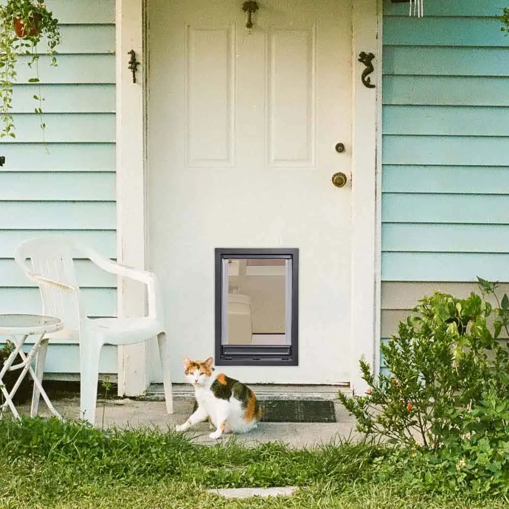 TheLAShop Pet Door Flap Replacement 2ct/Pack 12.8 x 17.3