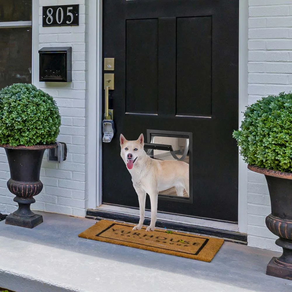 TheLAShop Pet Door Flap Replacement 2ct/Pack 12.8 x 17.3