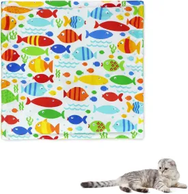 tinkare Refillable Catnip Cat Mat Kitty Comfortable Resting Place